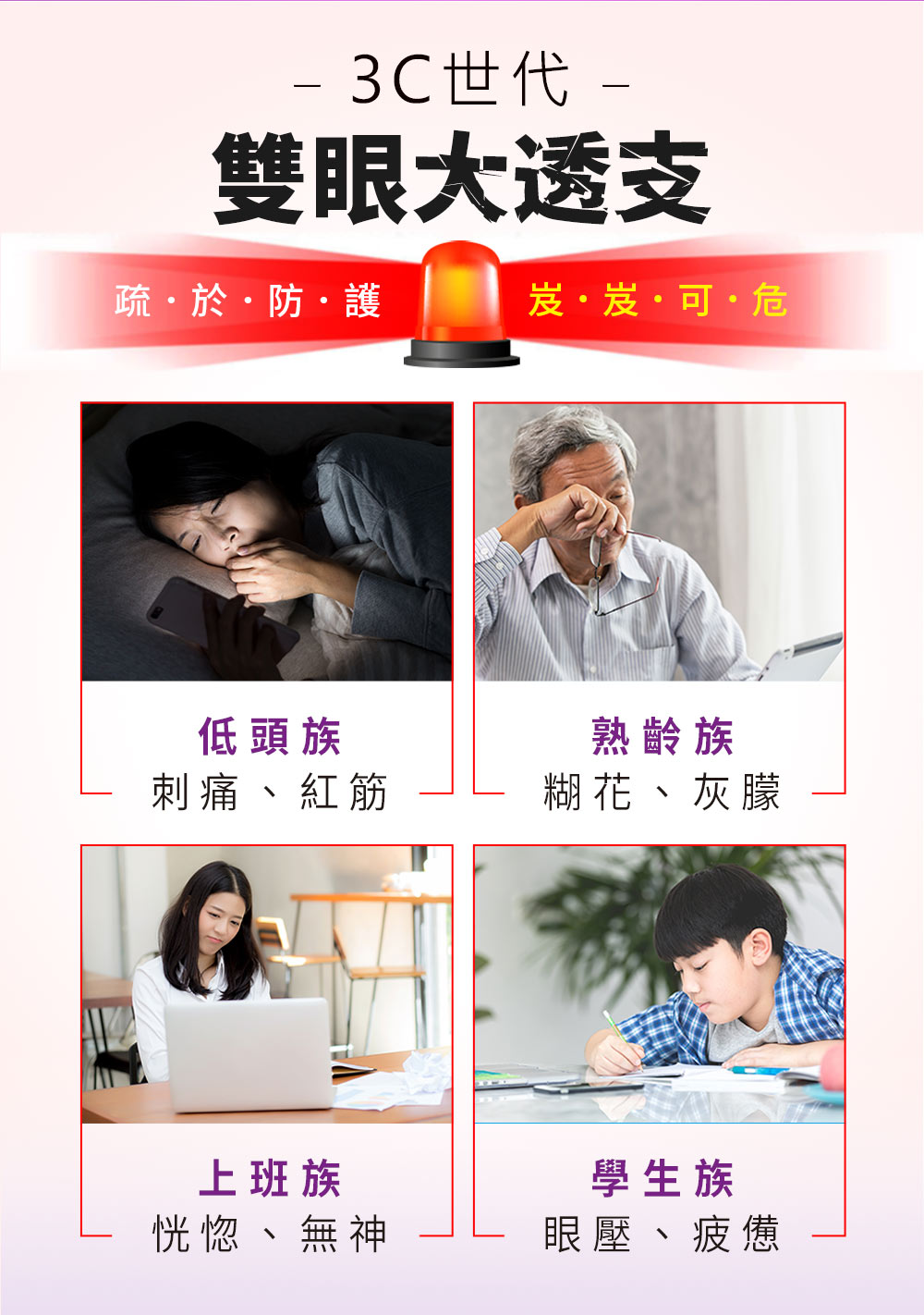 熱銷5年，強勢回歸，隔絕藍光保護眼睛