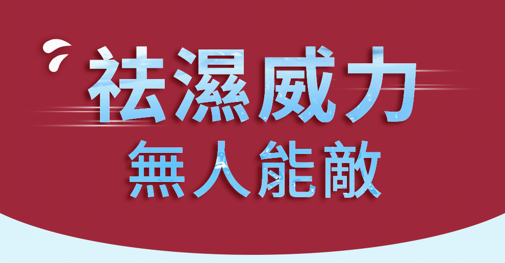 祛濕能力市售第一
