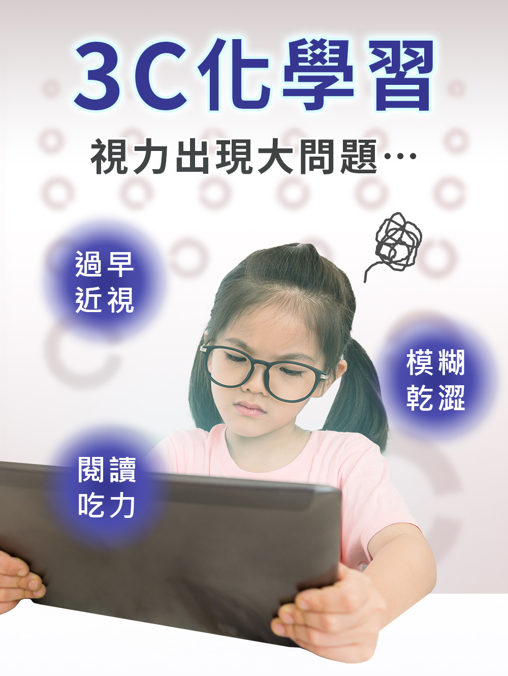 近視、假性近視、模糊、酸澀