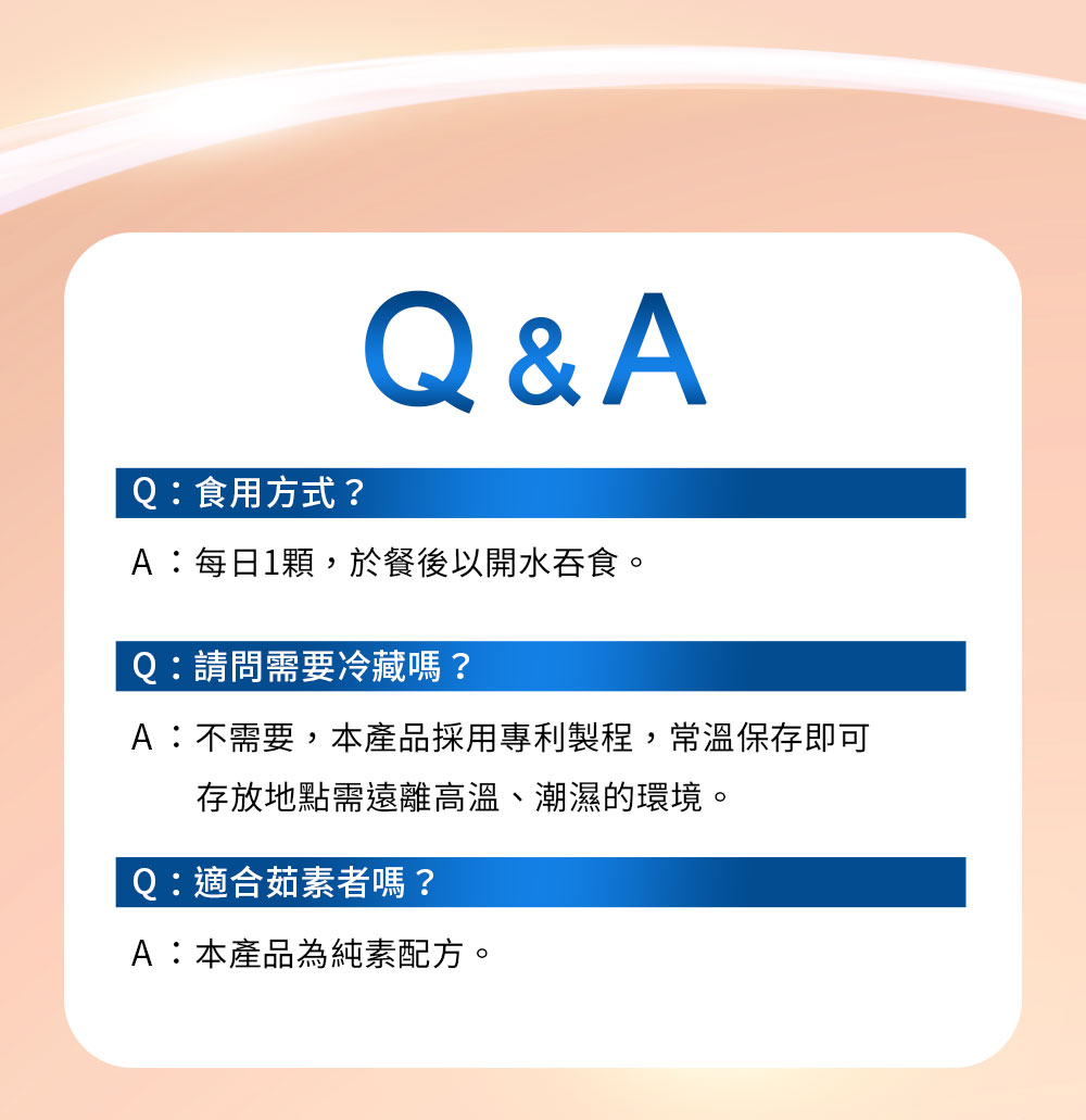 頂級1000億益生菌Q&A